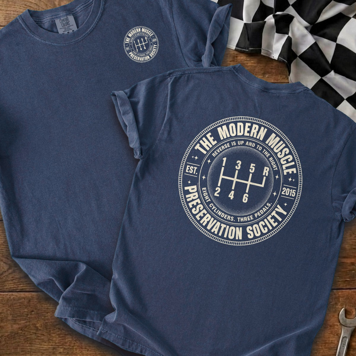 True Navy | Left Chest + Back (refreshed)