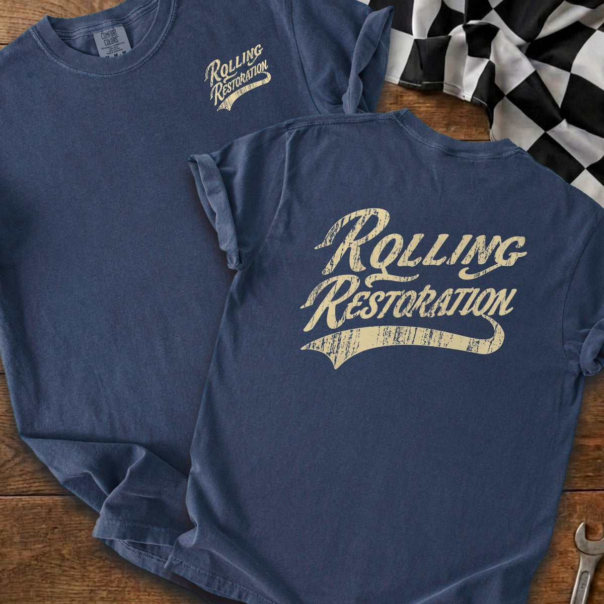 True Navy | Left Chest + Back (refreshed)
