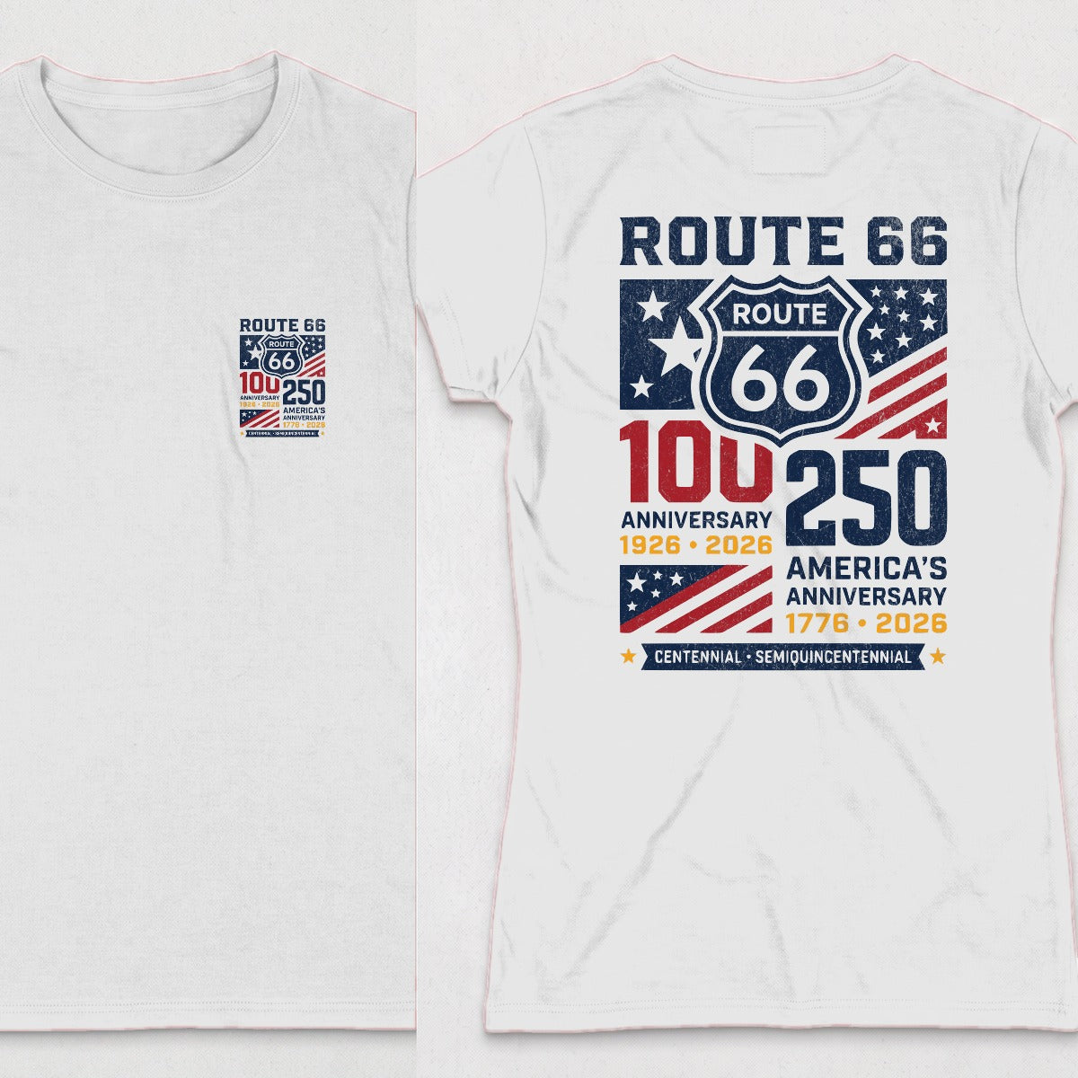 White | Front & Back