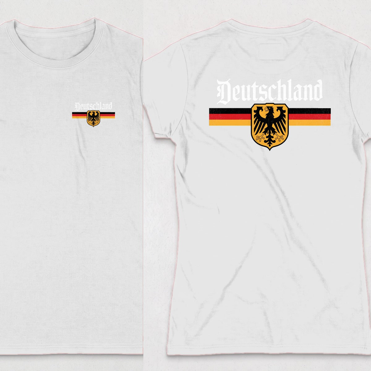 White | Left Chest + Back