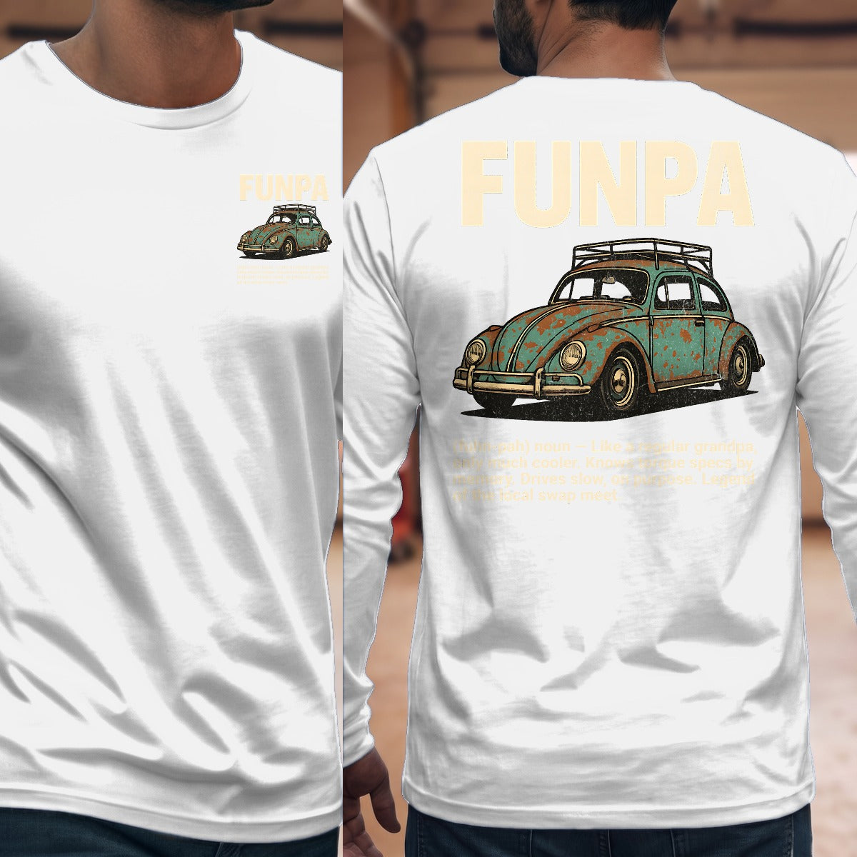 White | Front & Back