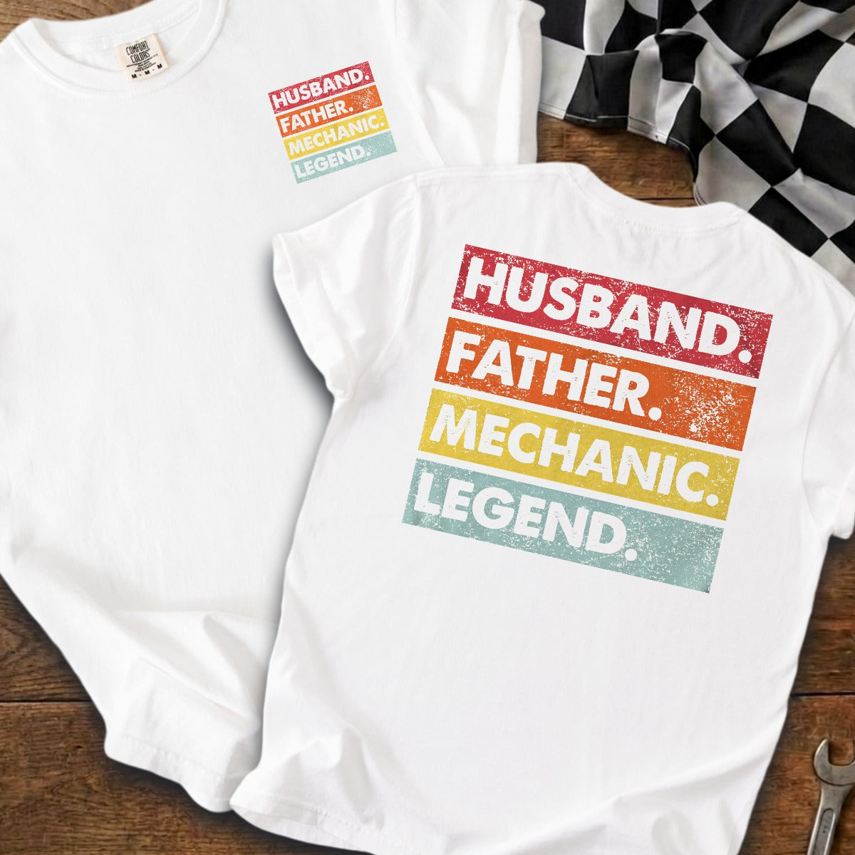 White | Front & Back