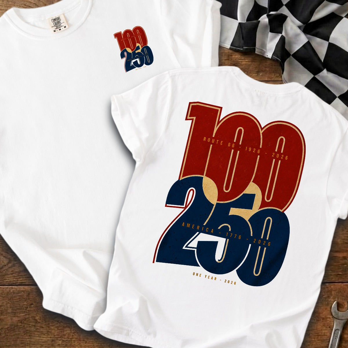 White | Front & Back