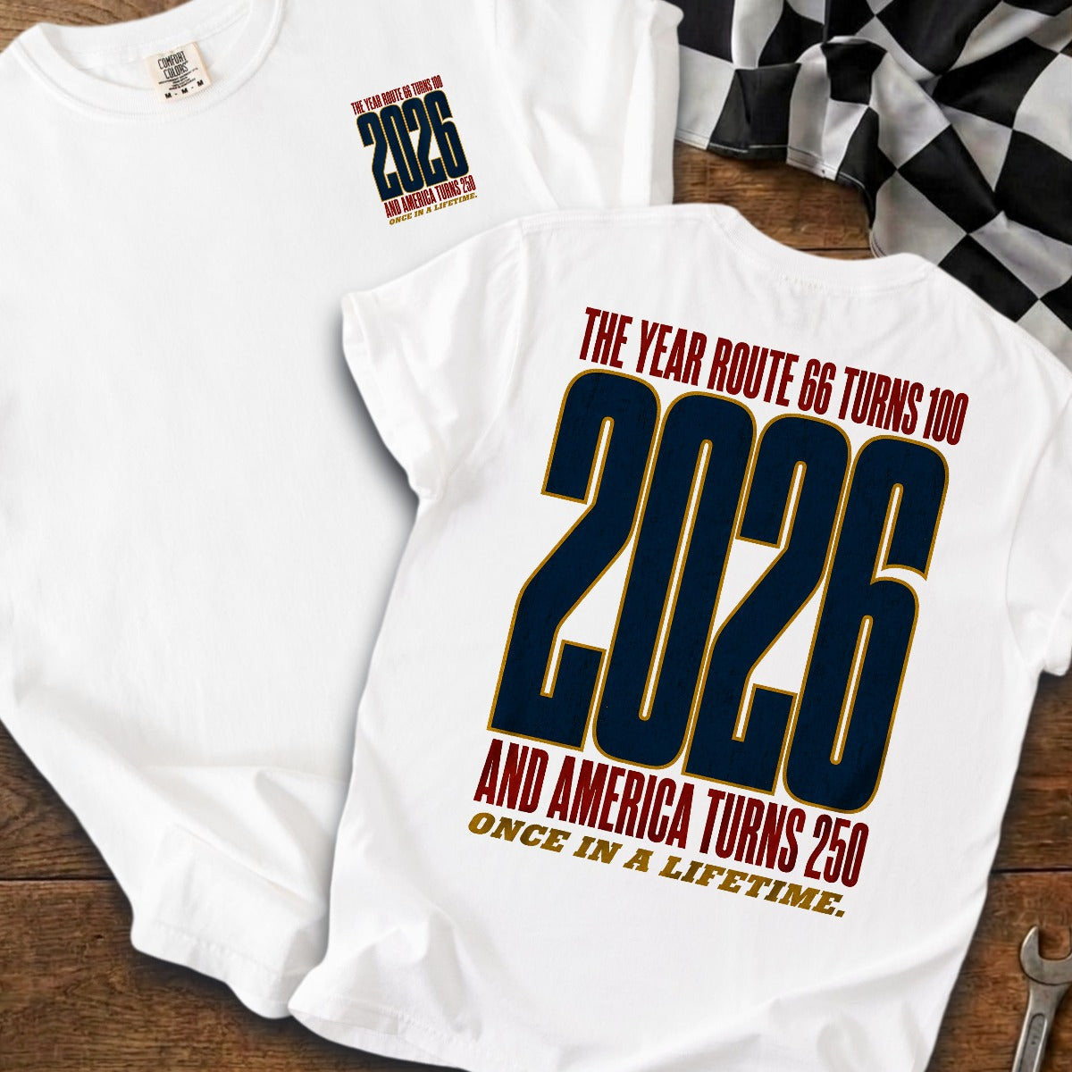 White | Front & Back