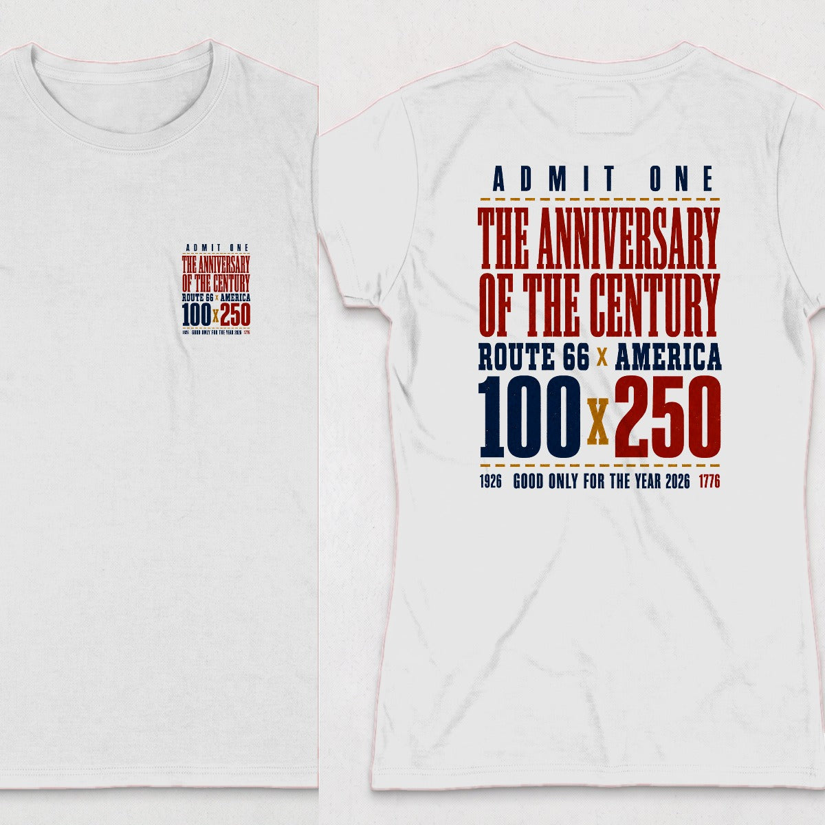 White | Front & Back