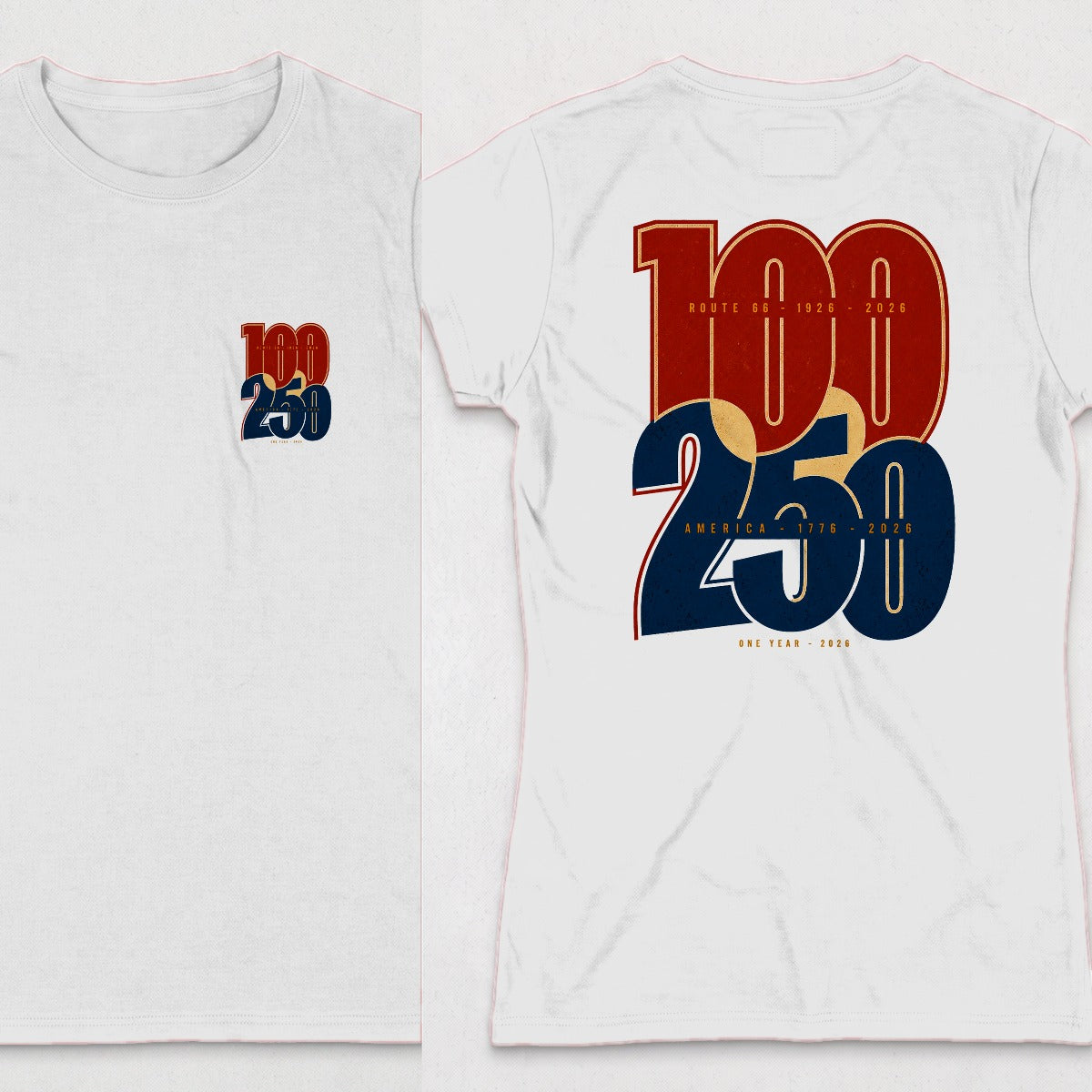 White | Front & Back