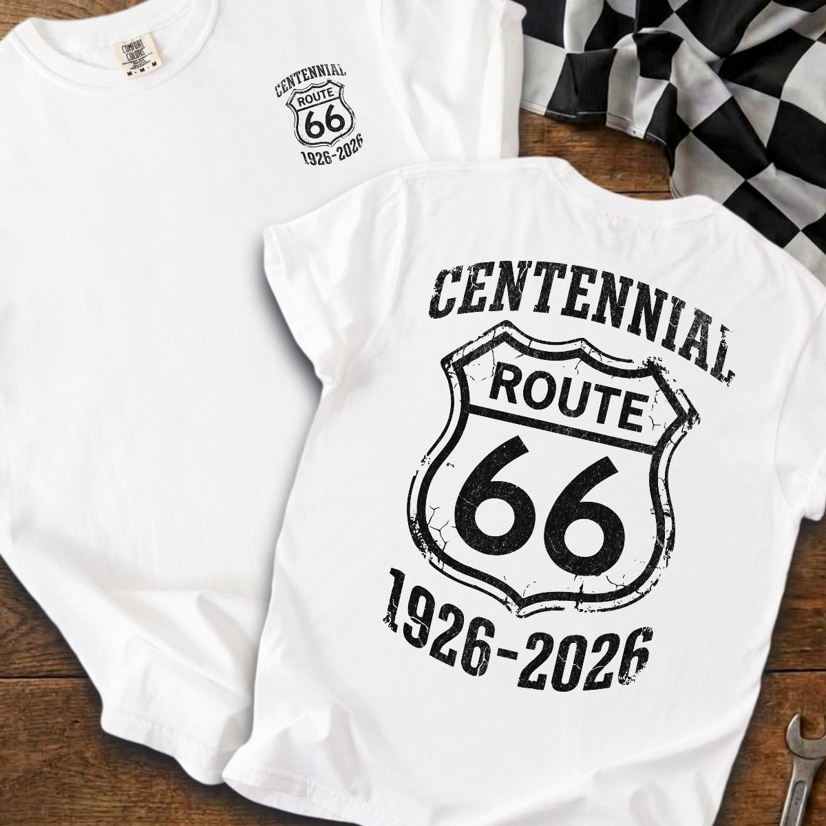 White | Front & Back