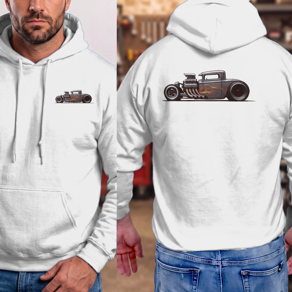 White | Front & Back