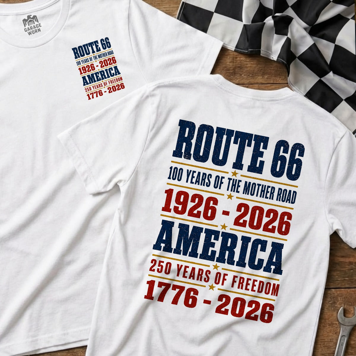 White | Front & Back