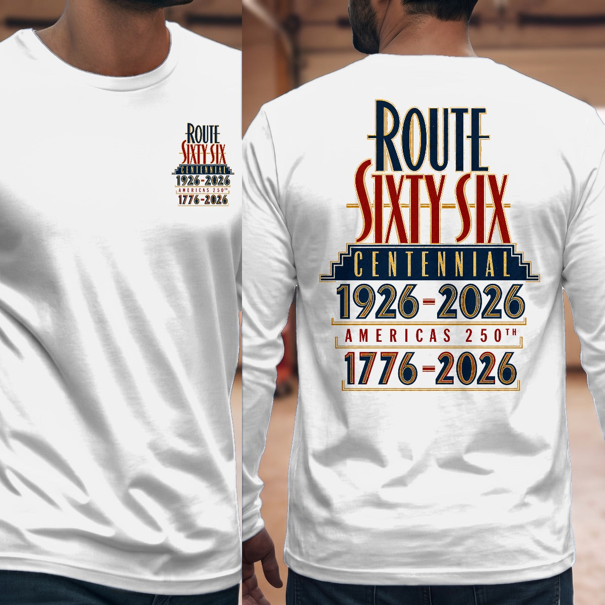 White | Front & Back