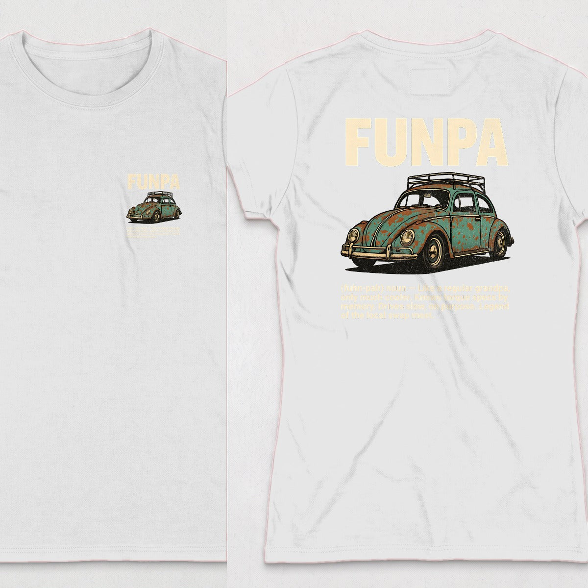 White | Front & Back