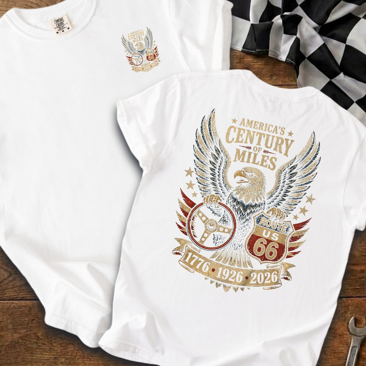 White | Front & Back