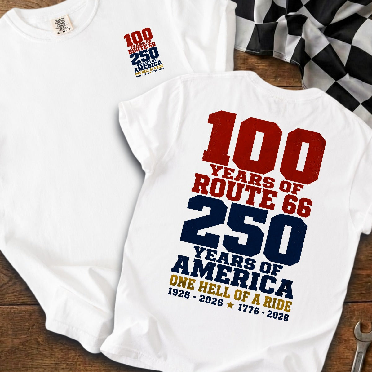 White | Front & Back