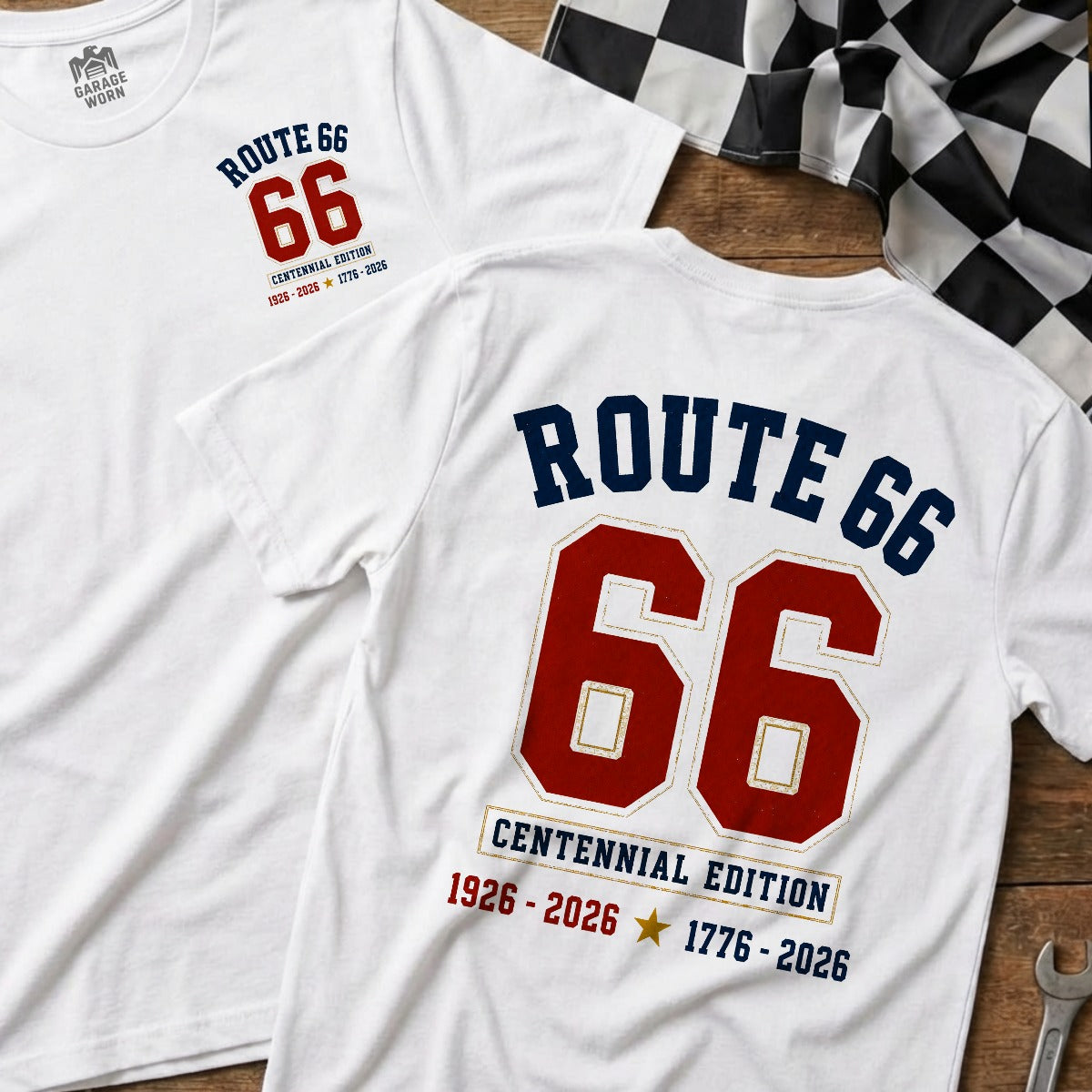 White | Front & Back