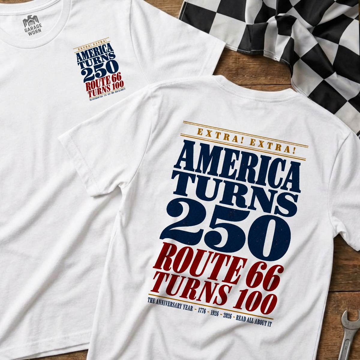White | Front & Back