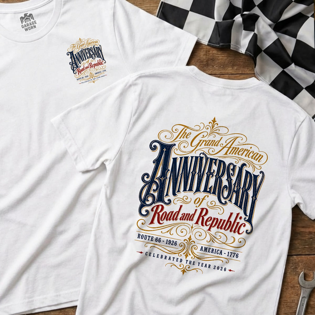 White | Front & Back