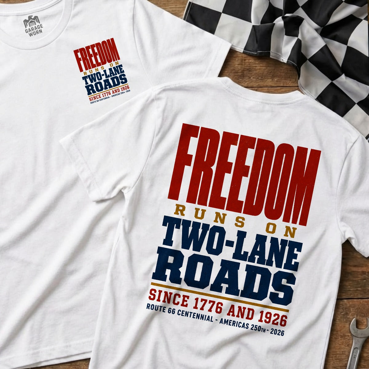 White | Front & Back