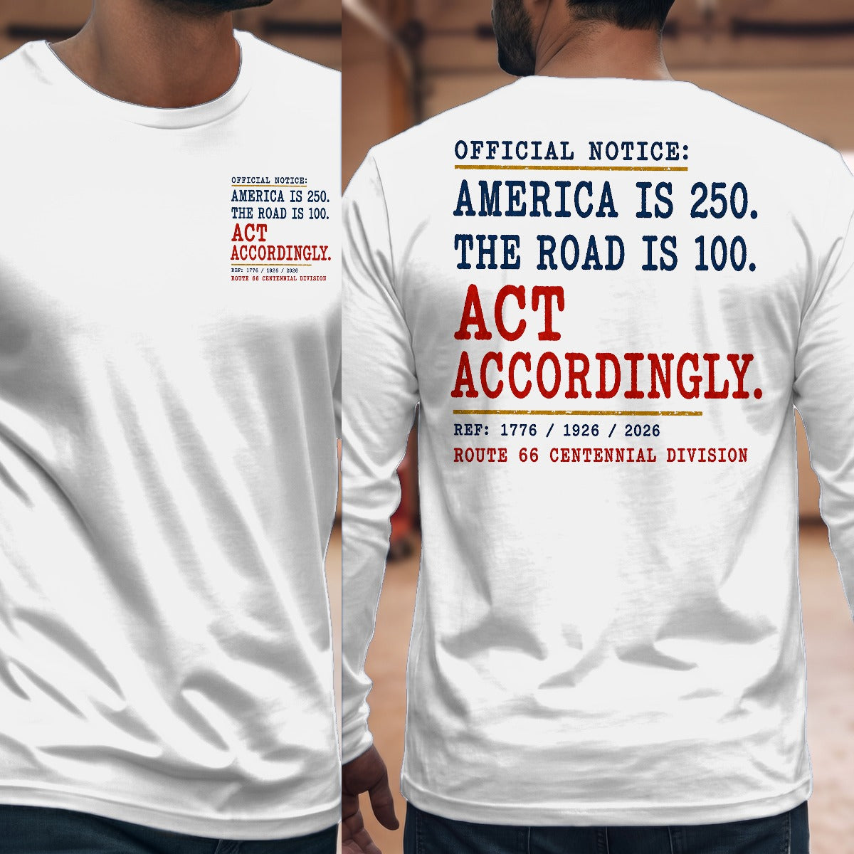 White | Front & Back