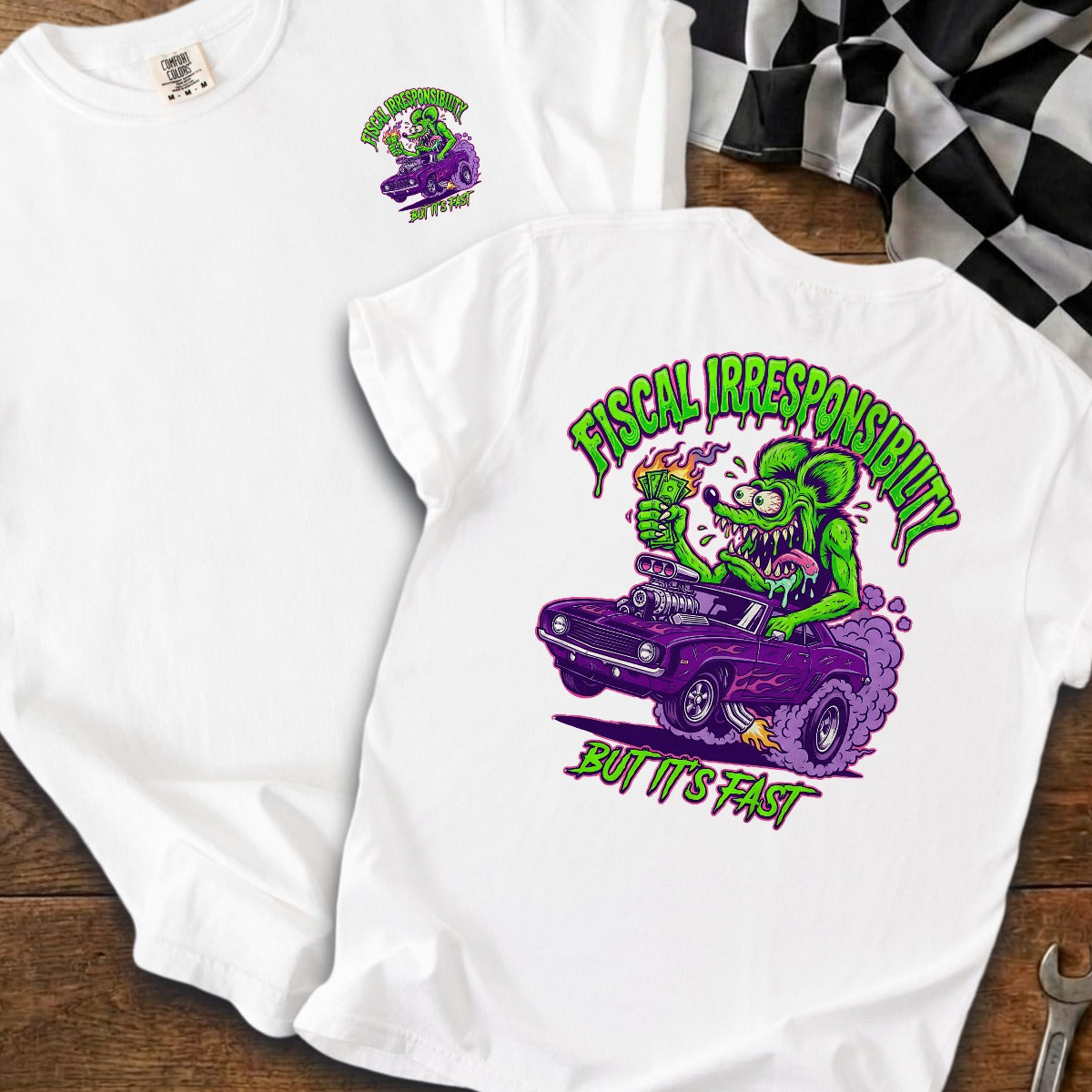 White | Front & Back