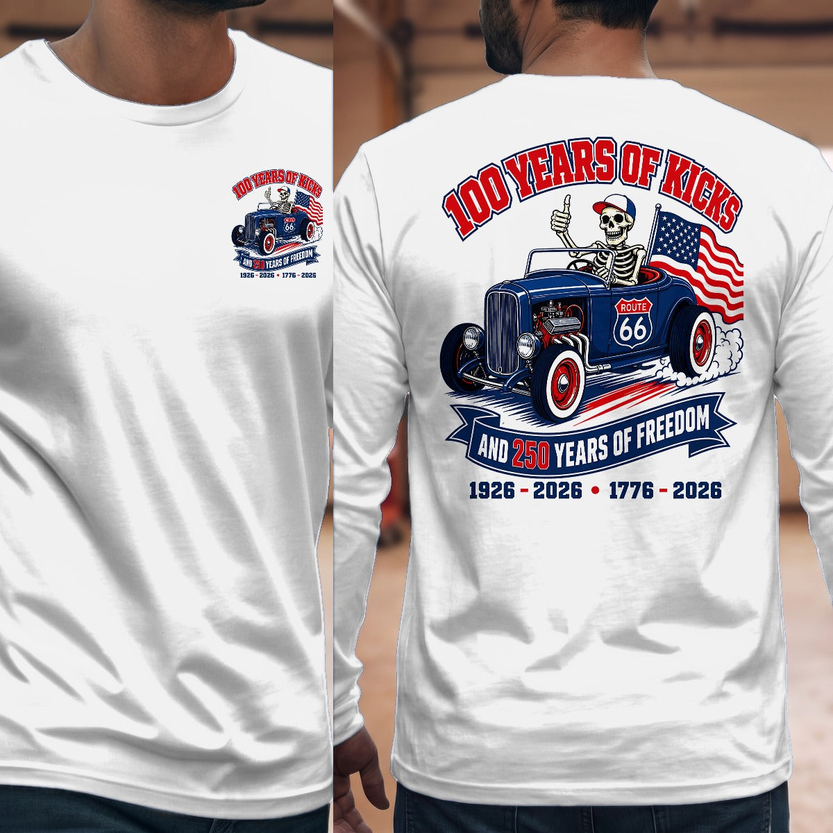 White | Front & Back