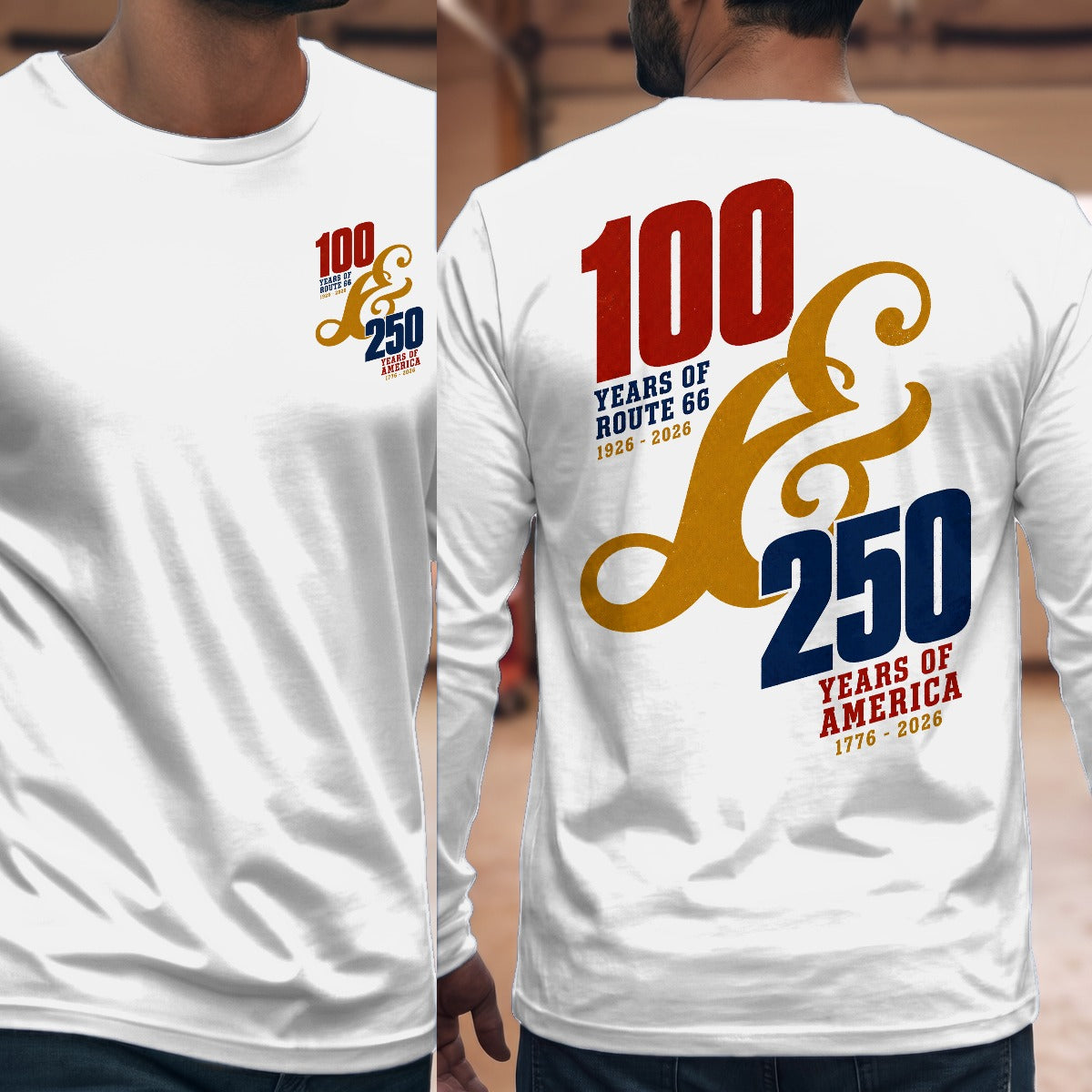 White | Front & Back