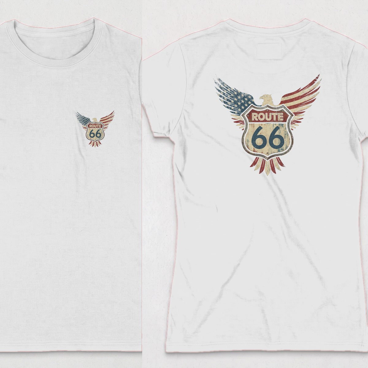 White | Front & Back