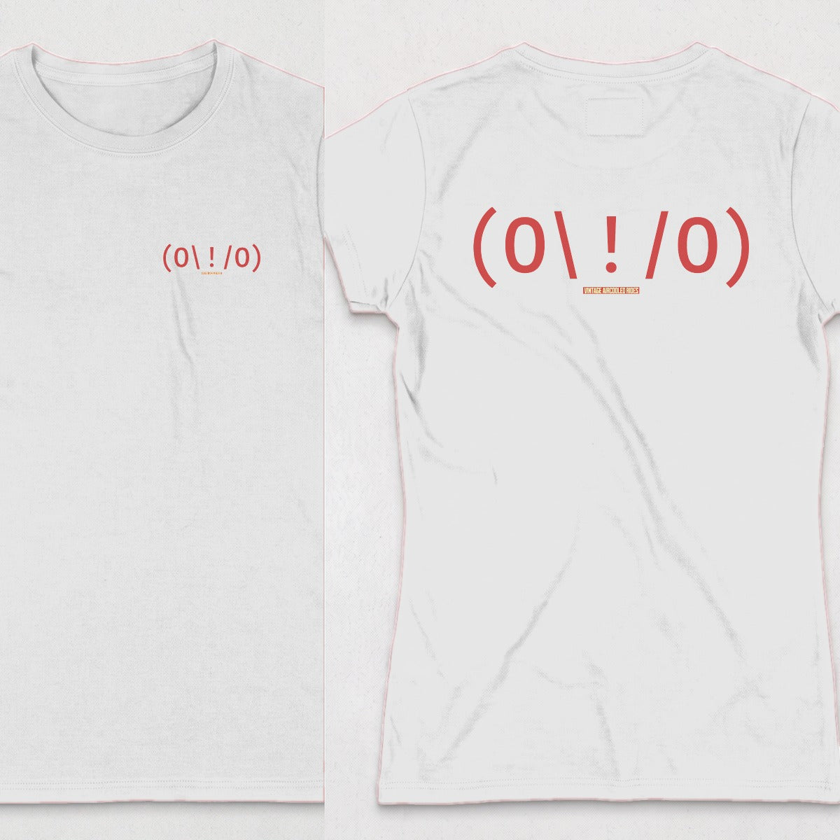 White | Left Chest + Back