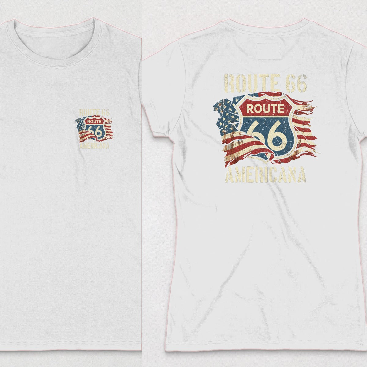 White | Front & Back
