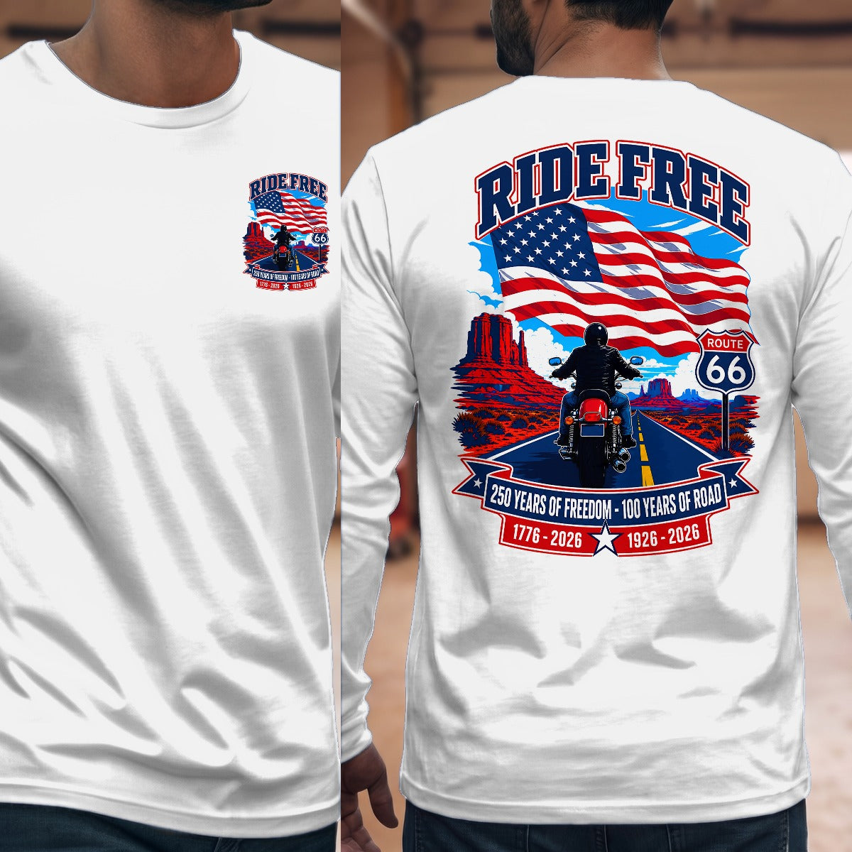 White | Front & Back