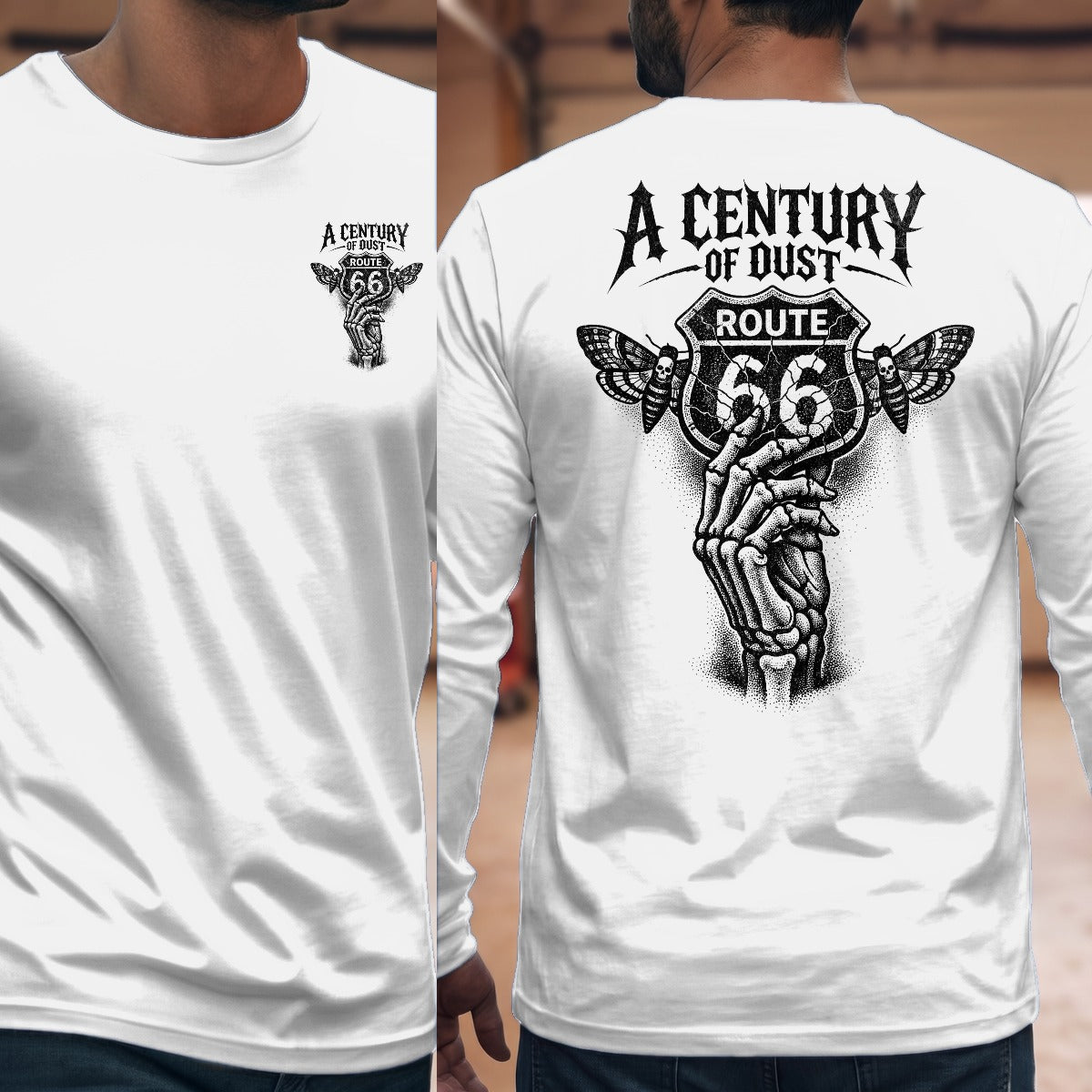 White | Front & Back