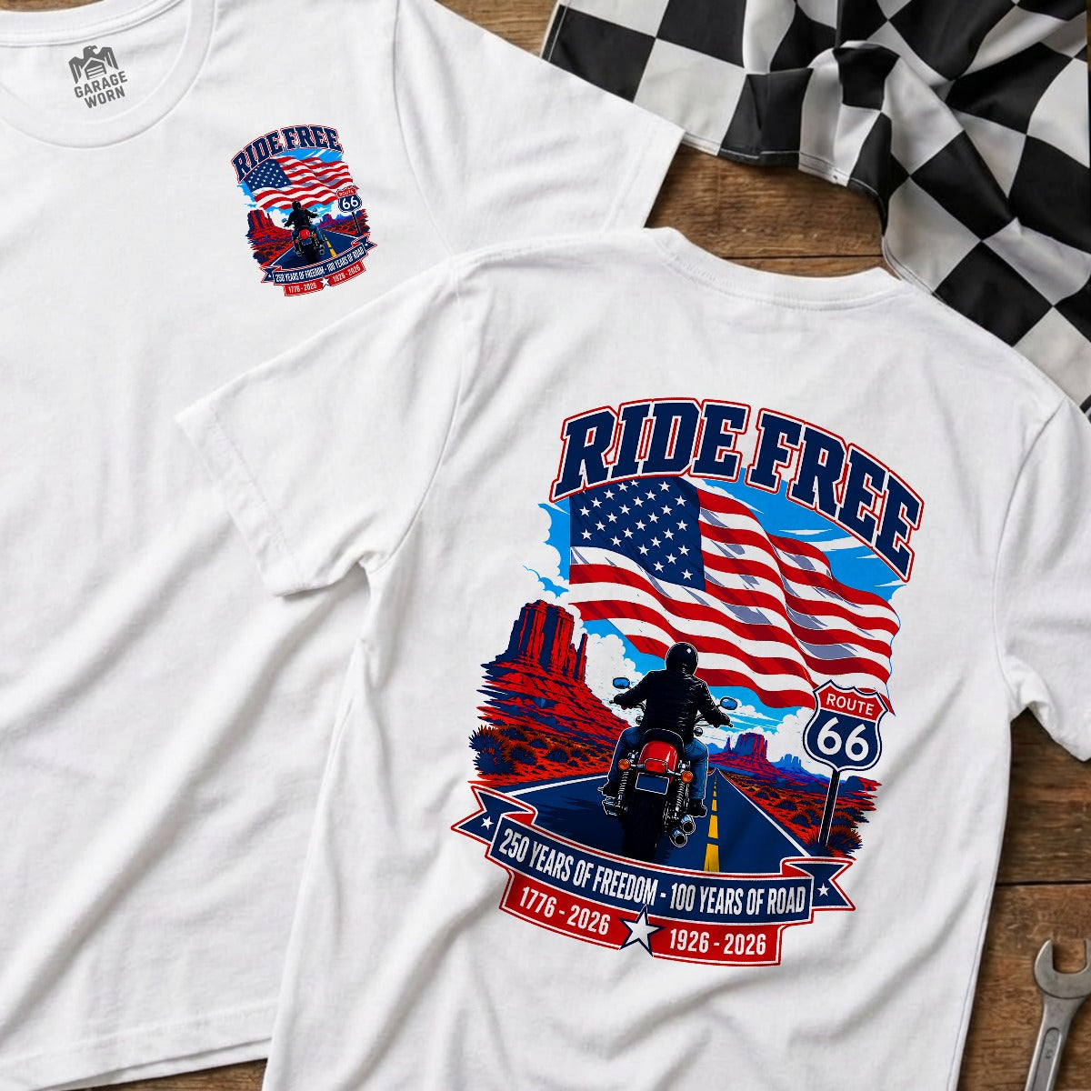 White | Front & Back