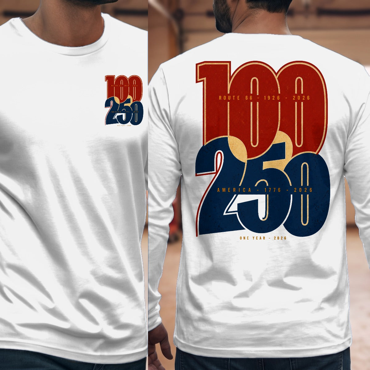 White | Front & Back