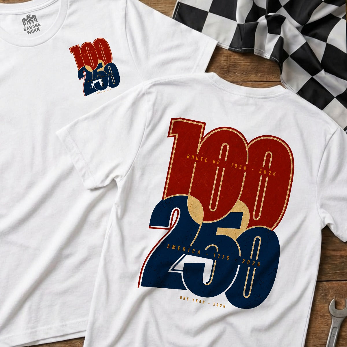 White | Front & Back
