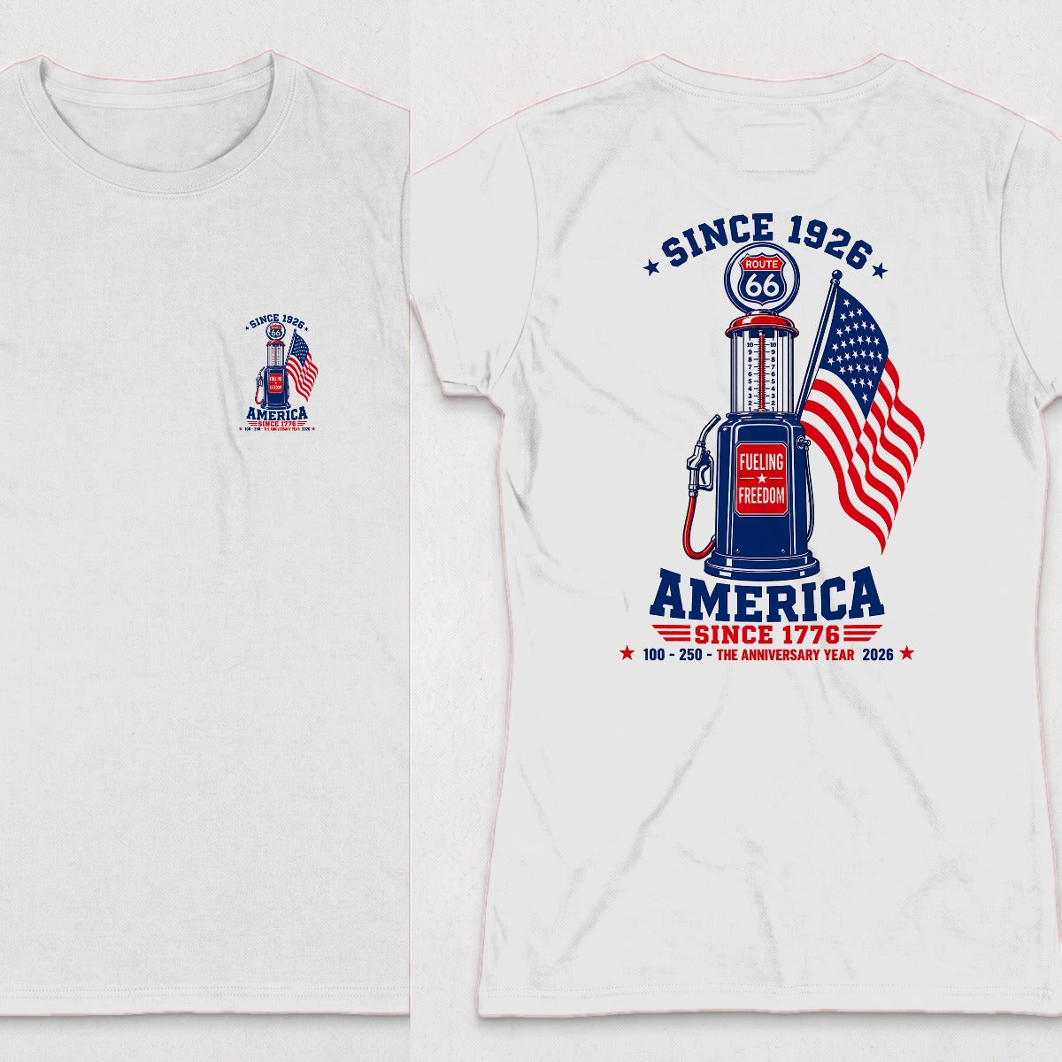 White | Front & Back