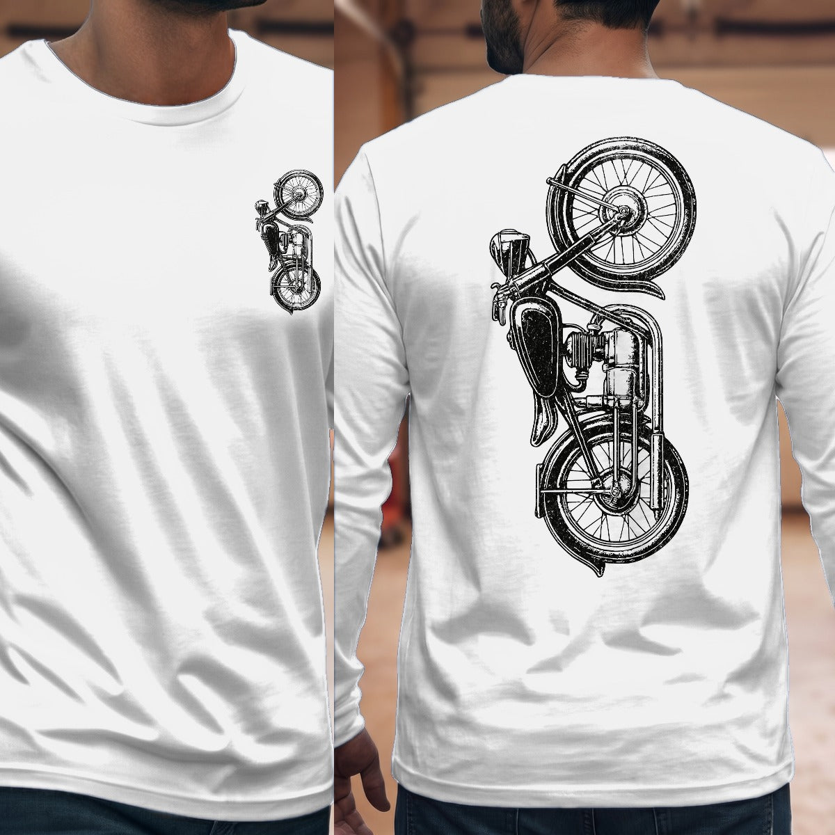 White | Front & Back