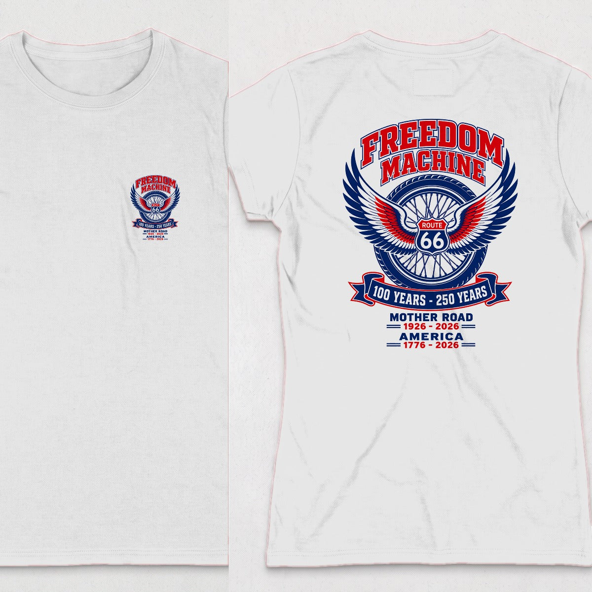 White | Front & Back