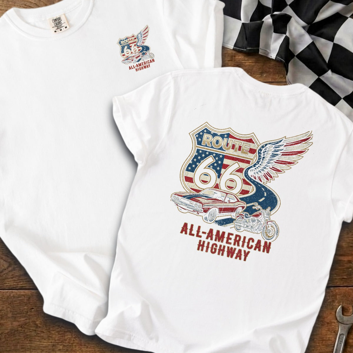 White | Front & Back