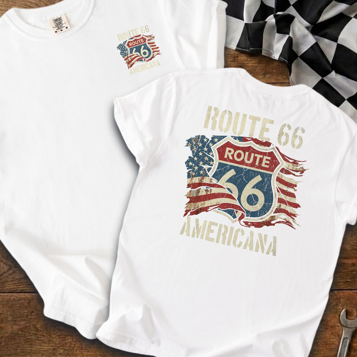 White | Front & Back