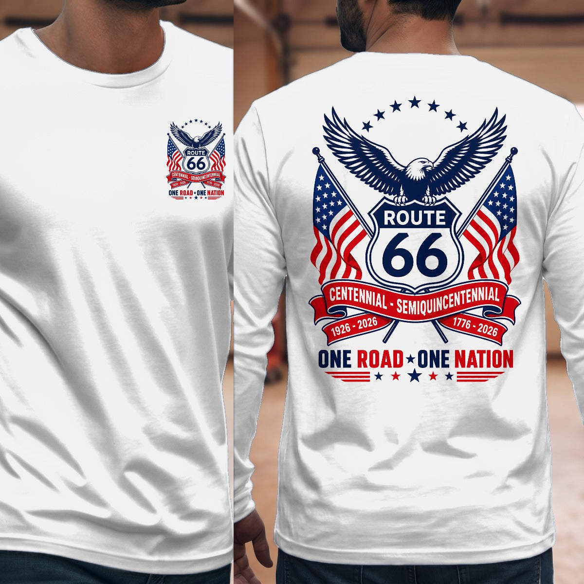 White | Front & Back