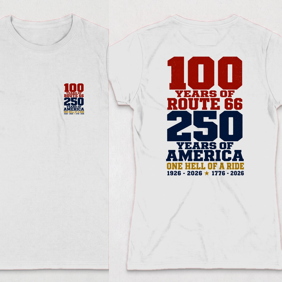 White | Front & Back