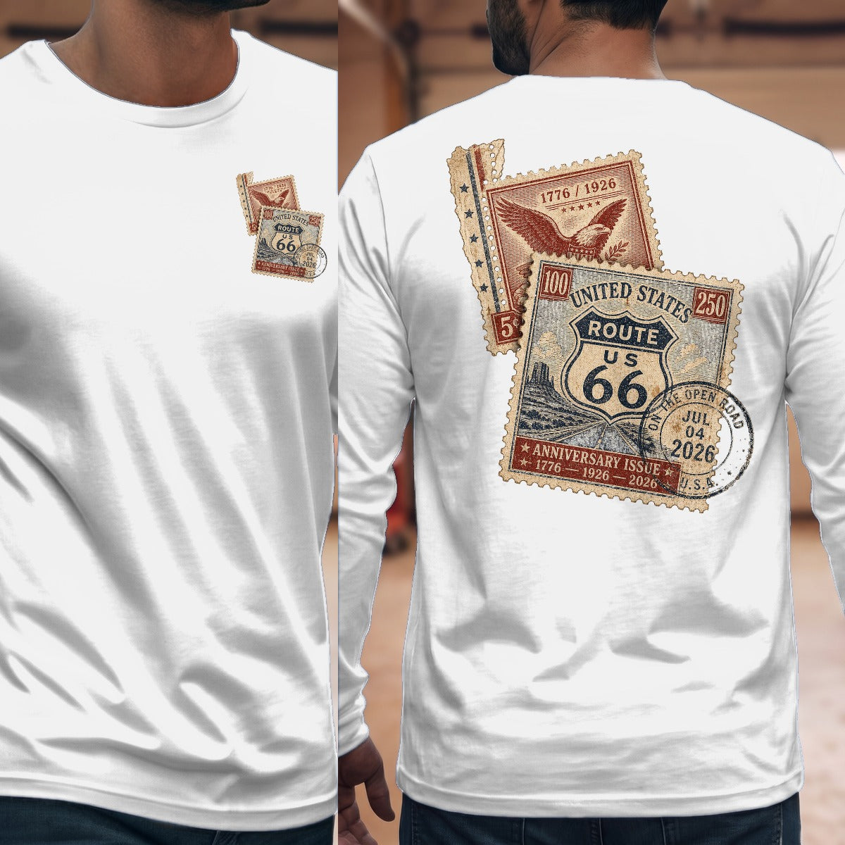 White | Front & Back