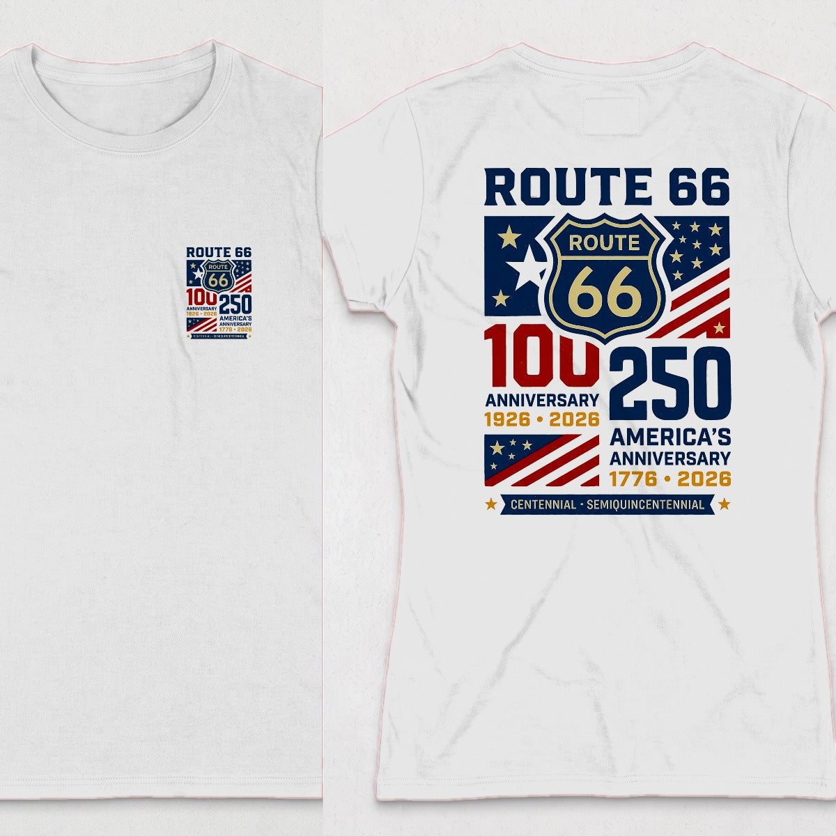 White | Front & Back