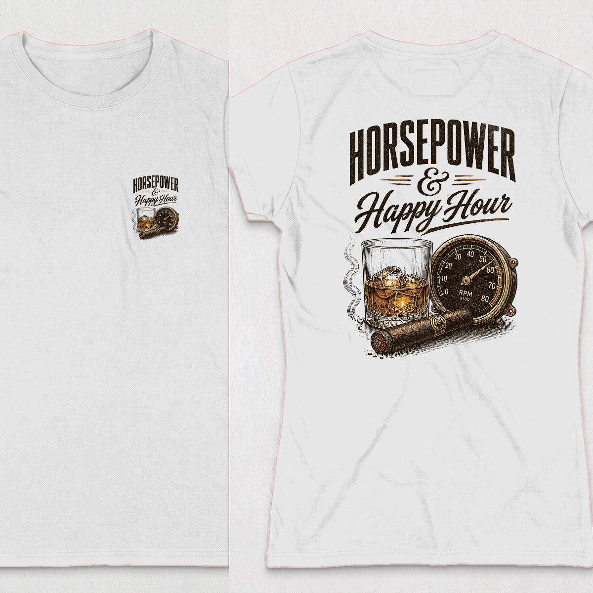 White | Front & Back