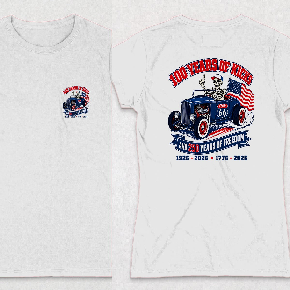 White | Front & Back