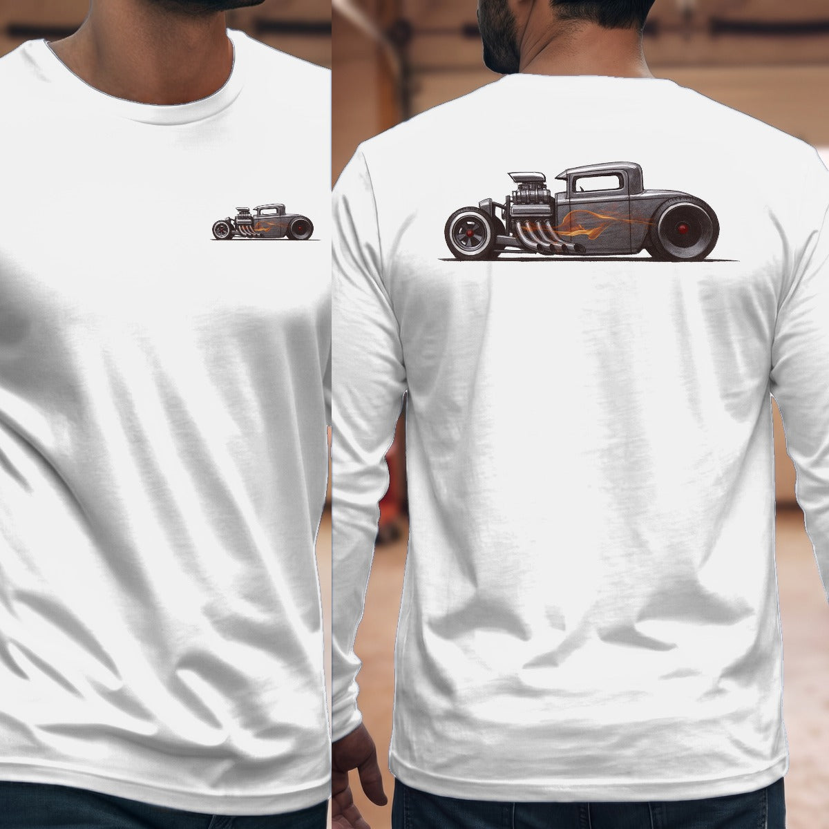 White | Front & Back