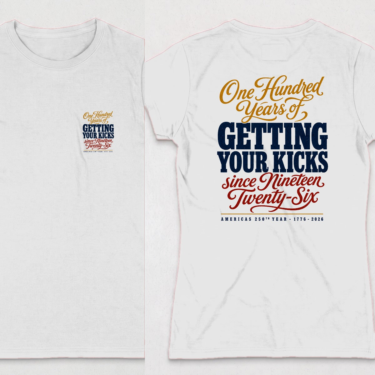 White | Front & Back