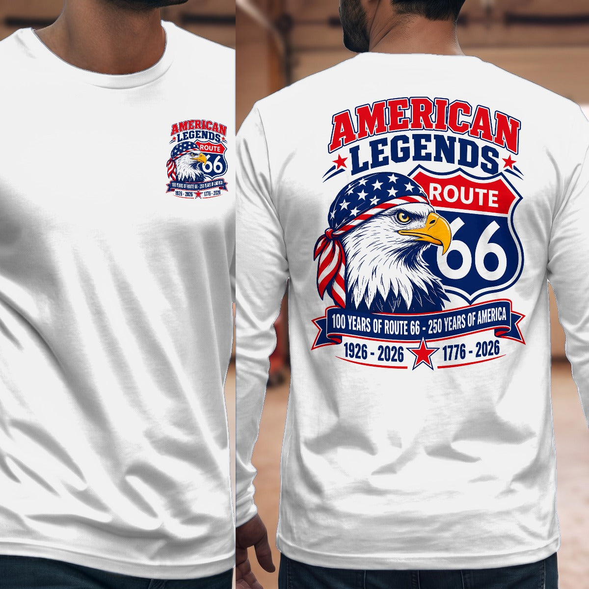 White | Front & Back