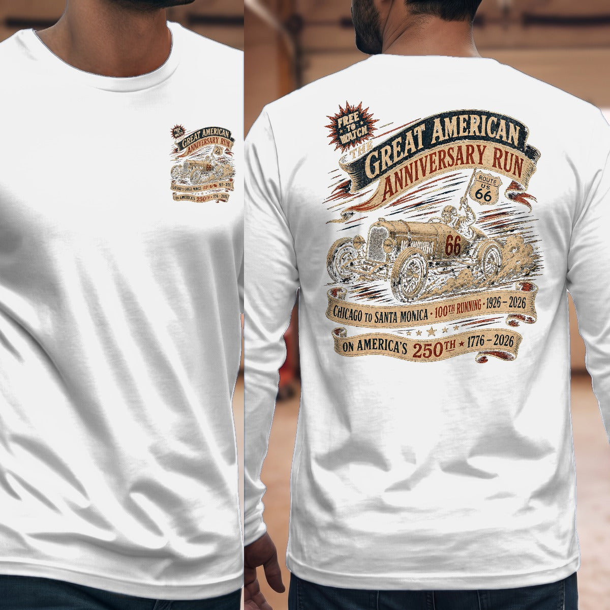White | Front & Back