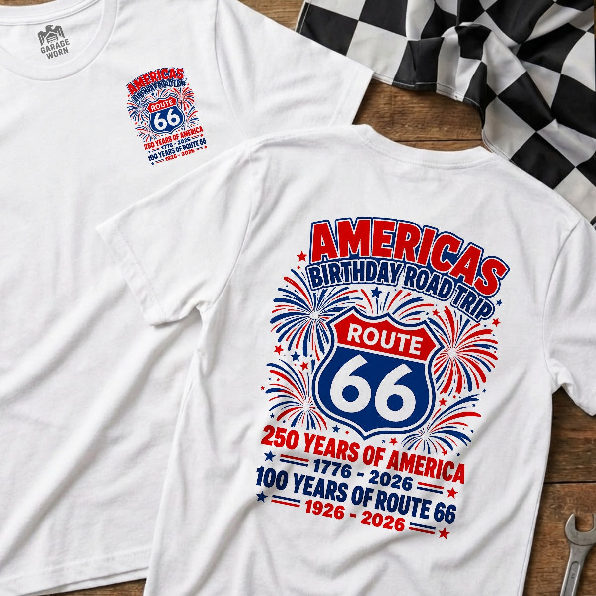 White | Front & Back