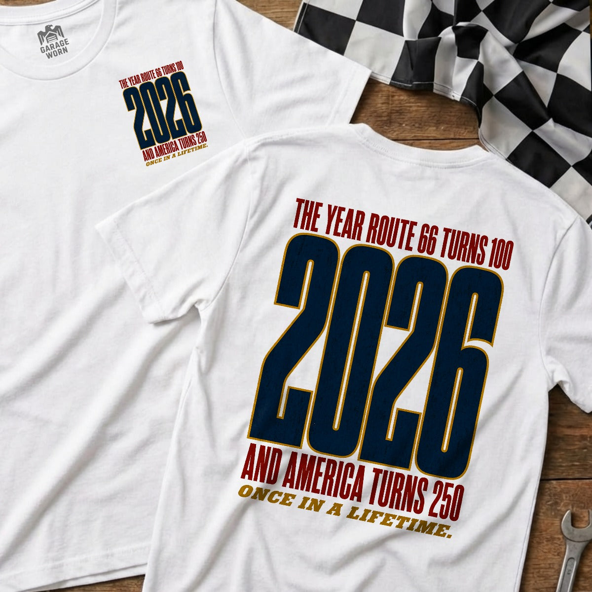 White | Front & Back